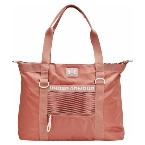 Under Armour Women's UA Essentials Tote Bag Canyon Pink/White Quartz 21 L-22 L Taška Lifestyle r