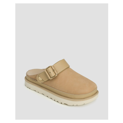 Dámske Topánky Ugg Goldenstar Villa Clog Slip-on Béžové