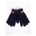 Yoclub Kids's Gloves RED-0211C-AA50-001