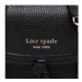 Kate Spade Puzdro na telefón Pebbled Leather Ns Crssbdy K6376 Čierna