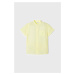 Detská košeľa Mayoral žltá farba