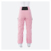 Dámske lyžiarske nohavice FR500 ružové