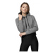 Dámska mikina s kapucňou 4F WOMENS SWEATSHIRT-H4L21-BLD011-24M-MIDDLE GREY MELANGE