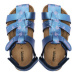 Geox Sandále B Sandal Chalki Girl B452RA 000NF CF48T S Tmavomodrá