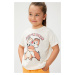 Koton Chip And Dale T-Shirt Licensed Short Sleeve Crew Neck Cotton.