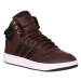 Pánske členkové zimné topánky ADIDAS Hoops 3.0 Mid WTR brown core black gold matt