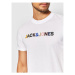 Jack&Jones PREMIUM Tričko Landon 12191308 Biela Regular Fit
