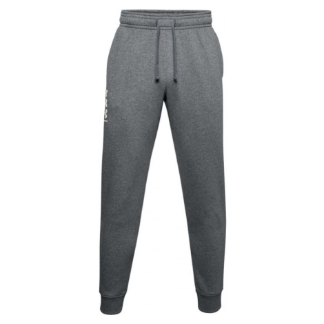 Pánske športové nohavice Rival Fleece 3Logo Jogger 1357131 012 - Under Armour