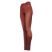 Odlo PERFORMANCE WARM ECO Dámske funkčné nohavice, červená, veľkosť