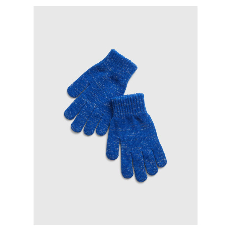 GAP Detské prstové rukavice Tmavo modrá