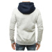 Men's Light Grey Hoodie BX4548