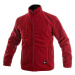 CXS OTAWA Pánska fleecová bunda červená 124000125097