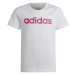 Adidas Essentials Linear Logo Cotton Slim Fit Tee Jr IC3150 tričko