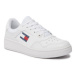 Tommy Jeans Sneakersy Tjw Retro Basket Ess EN0EN02505 Biela