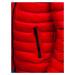 Červená pánska prešívaná športová zimná bunda Bolf  JP1101