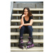 Dámske kolieskové korčule FILA SKATES MADAME HOUDINI BLACK VIOLET