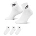 Nike Everyday Essential Ankle Socks 3-Pack White/ Black