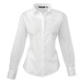 Premier Workwear Dámska košeľa s dlhým rukávom PR300 White