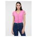 Orsay Women's Pink T-Shirt with Short Sleeves - Women