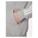 Adidas Mikina Essentials Fleece 3-Stripes IJ8905 Sivá Regular Fit