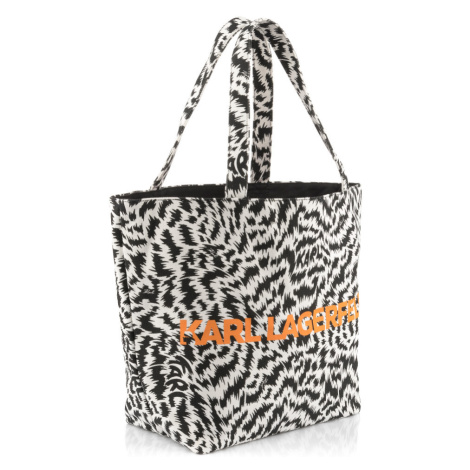 Taška Karl Lagerfeld K/Zebra Shopper Black/White