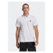 Adidas Polokošeľa Train Essentials Training Polo Shirt IB8105 Biela Regular Fit