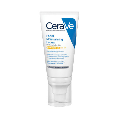 CERAVE Hydratačný pleťový krém SPF 50 52 ml