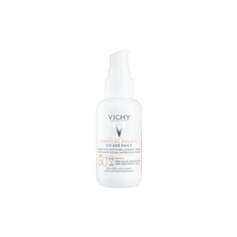 Vichy Capital Soleil UV-Age Daily Tónovaný Fluid SPF50+ 40 ml