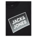 Jack&Jones Junior Tričko Steel 12249633 Čierna Standard Fit