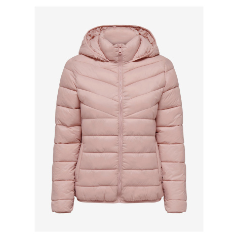 Light pink ladies quilted jacket ONLY Tahoe - Women
