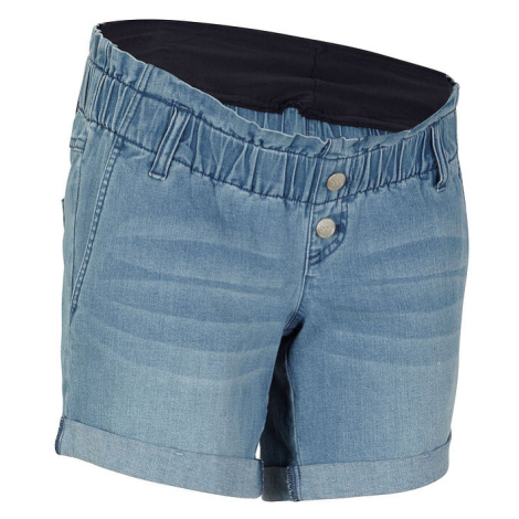 Materské džínsové šortky Paperbag bonprix