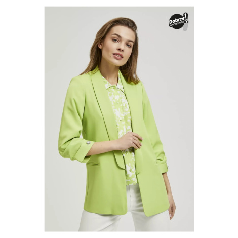 Women's blazer MOODO - light green
