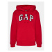 Gap Mikina 463506-34 Červená Regular Fit