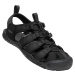 KEEN Pánske sandále Clearwater CNX 1026311 triple black 41