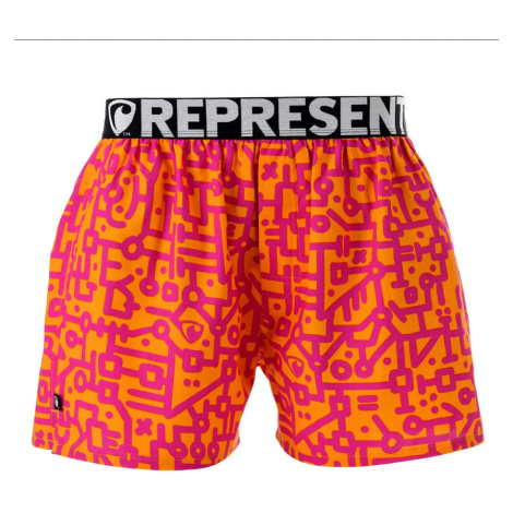 Men's boxer shorts Represent exclusive Mike electro map