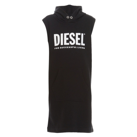 Diesel  DILSET  Krátke šaty Čierna