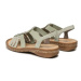 Rieker Sandále 628G9-52 Zelená