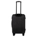 ČIERNA SADA 4 CESTOVNÝCH KUFROV TR059, LUGGAGE 4 SETS (L,M,S,XS) WINGS, BLACK