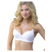 Women's bra Gina reinforced with underwire white