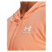 Mikina Under Armour Rival Terry Fz Hoodie Orange