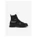 Black Men's Ankle Leather Shoes Camper Force - Men