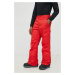 Snowboardové nohavice DC Banshee červená farba