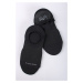 Dámske čierne balerínkové ponožky Footie High-Cut Diamond Open Work - dvojbalenie