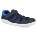Barefoot dětské sandály Bobux - Summit Navy + Snorkel Blue modré