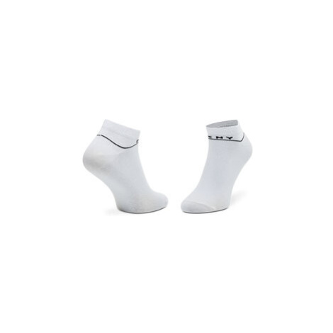 DKNY Súprava 3 párov vysokých pánskych ponožiek Jefferson S5_6207T_DKY Biela