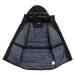 ALPINE PRO WAGER Pánska lyžiarska bunda, čierna, veľkosť
