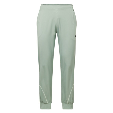 ADIDAS PERFORMANCE Športové nohavice 'PRO'  pastelovo zelená / čierna