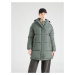 Pegador Zimný kabát  smaragdová / biela