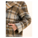 Pennyblack Vlnený kabát Alfa 20140219 Hnedá Regular Fit
