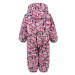 Dievčenský zimný overal COLOR KIDS Coverall, AOP, AF 10.000, zephyr